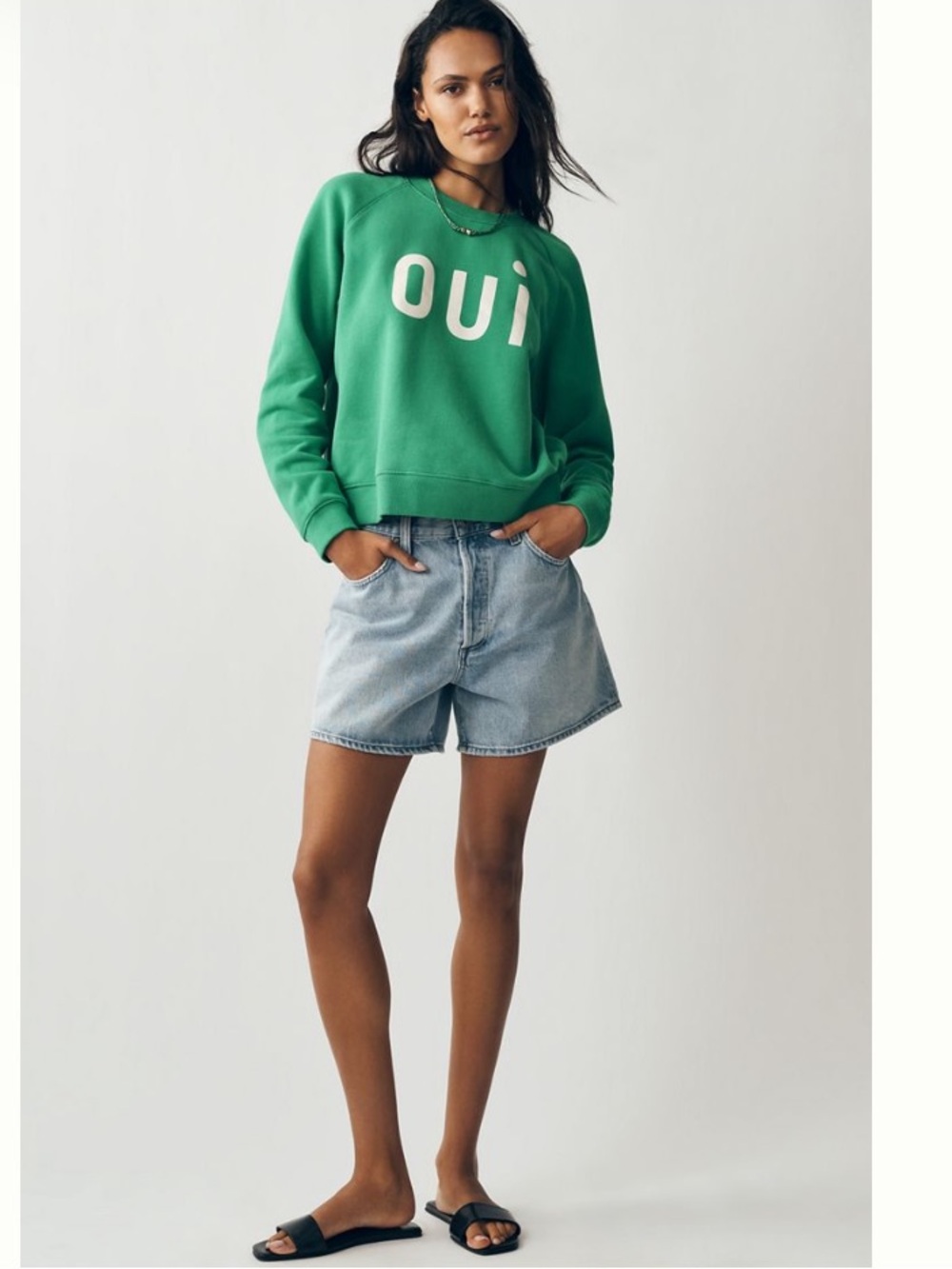Clare V OUI sweatshirt NWT